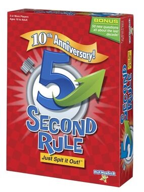 5 Second Rule Party Game